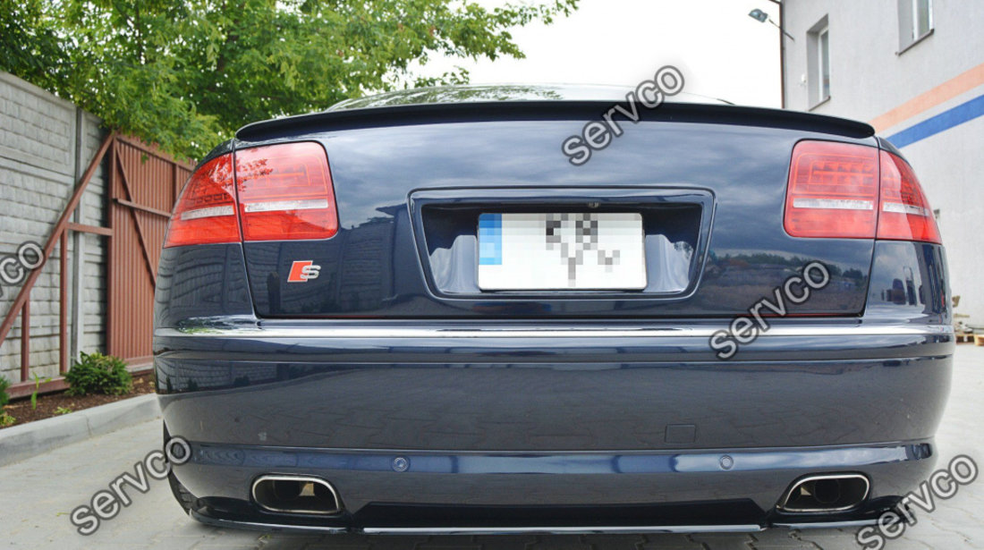 Prelungire splitter bara spate Audi A8 D3 2004-2010 v3 - Maxton Design