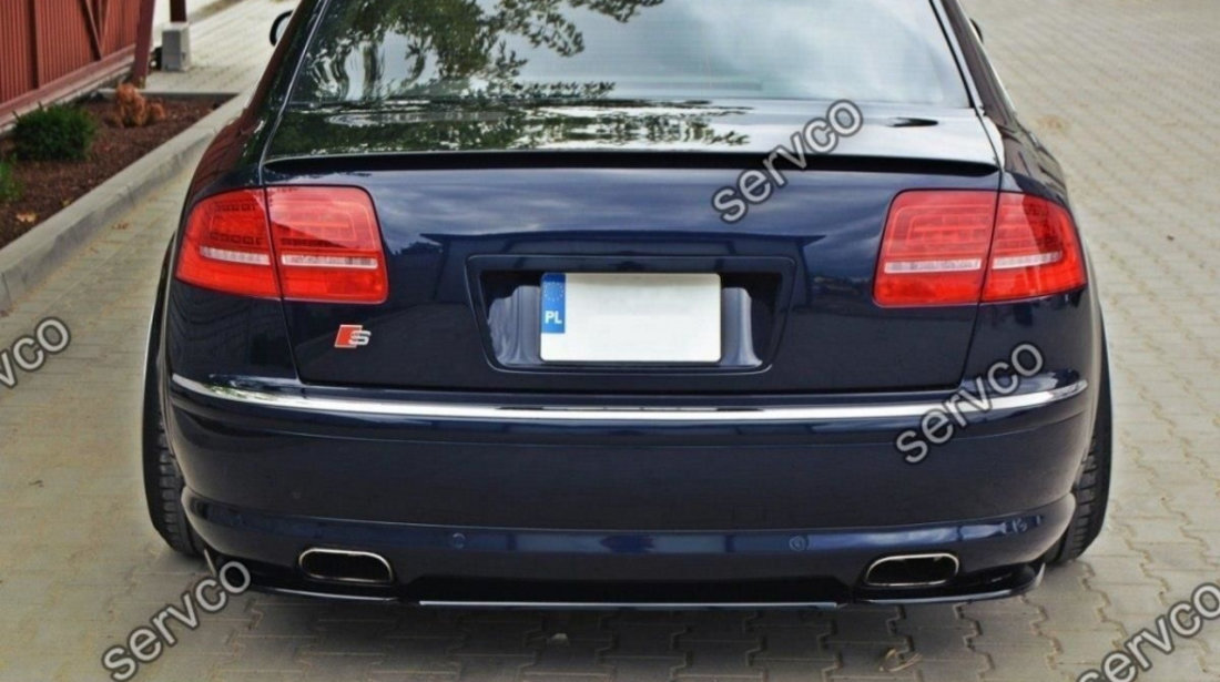 Prelungire splitter bara spate Audi A8 S8 D3 2007-2010 v1 - Maxton Design