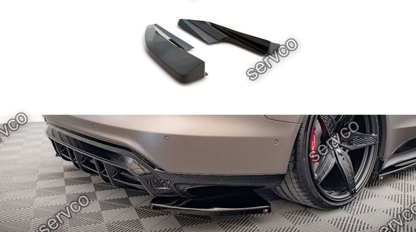 Prelungire splitter bara spate Audi e-Tron GT / RS GT Mk1 2021- v3 - Maxton Design