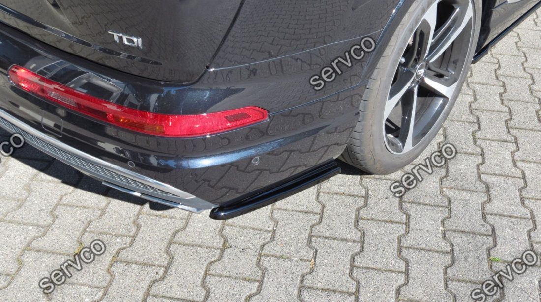 Prelungire splitter bara spate Audi Q7 SQ7 Mk2 2016- v1 - Maxton Design