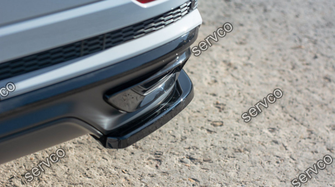 Prelungire splitter bara spate Audi Q8 Mk1 S-Line 2018- v1 - Maxton Design