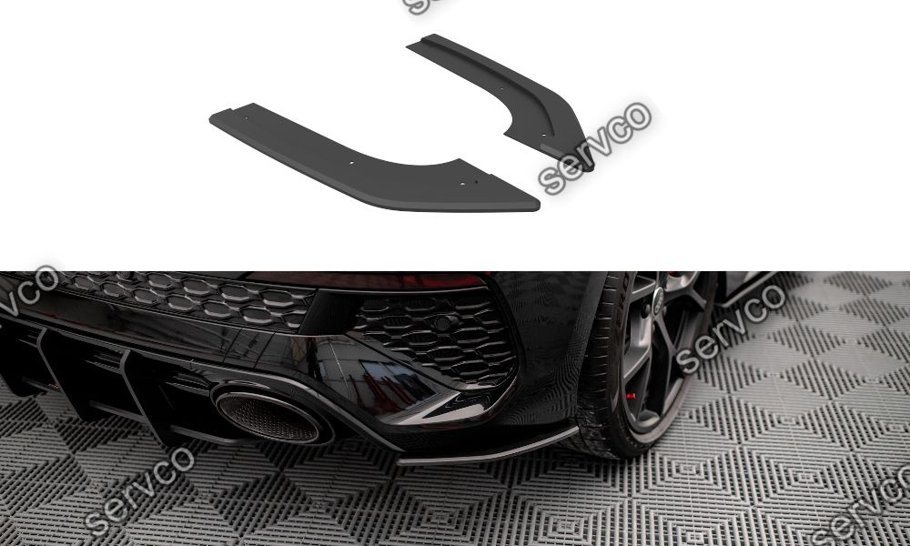 Prelungire splitter bara spate Audi RS3 Sportback 8Y 2020- v7 - Maxton Design