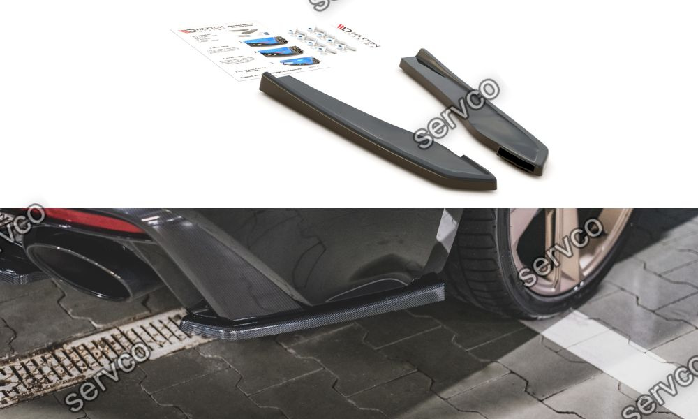 Prelungire splitter bara spate Audi RS5 F5 Facelift 2019- v17 - Maxton Design
