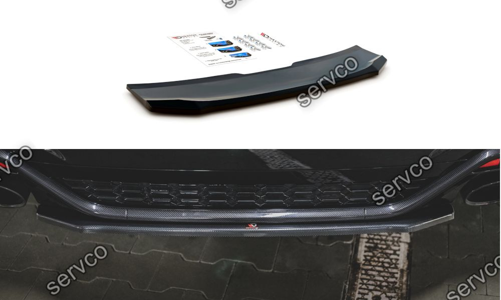 Prelungire splitter bara spate Audi RS5 F5 Facelift 2019- v16 - Maxton Design