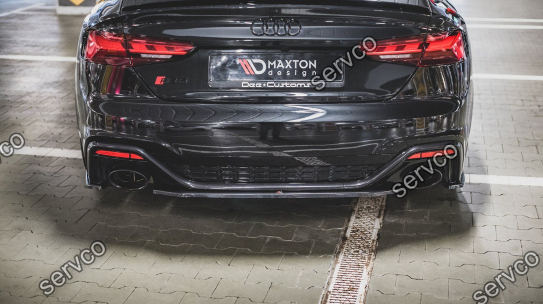 Prelungire splitter bara spate Audi RS5 F5 Facelift 2019- v16 - Maxton Design