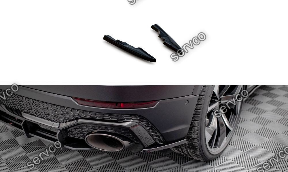 Prelungire splitter bara spate Audi RSQ8 Mk1 2019- v5 - Maxton Design