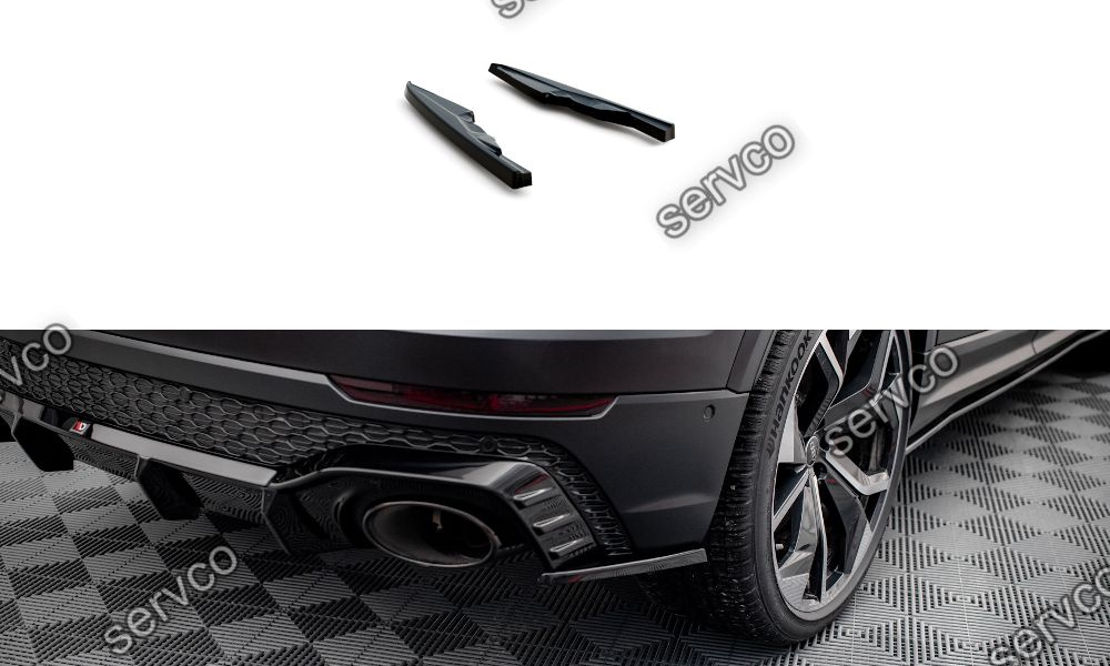 Prelungire splitter bara spate Audi RSQ8 Mk1 2019- v8 - Maxton Design
