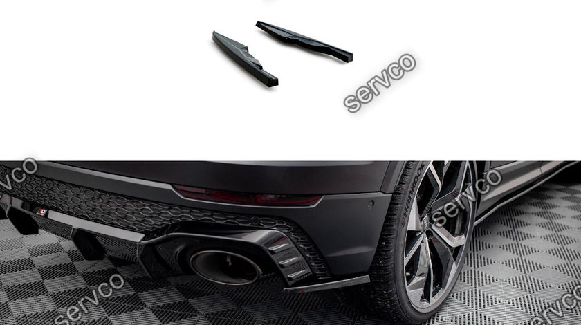 Prelungire splitter bara spate Audi RSQ8 Mk1 2019- v8 - Maxton Design