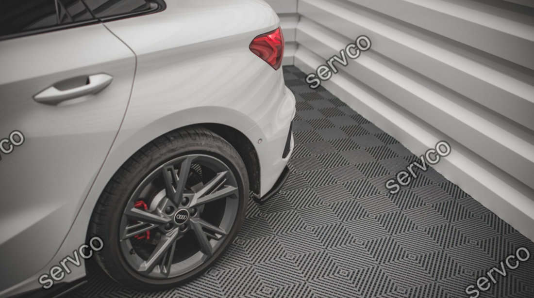 Prelungire splitter bara spate Audi S3 8Y 2020- v2 - Maxton Design