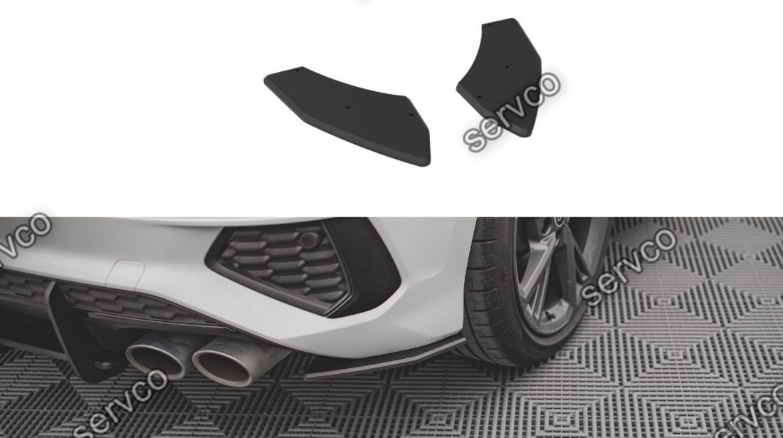Prelungire splitter bara spate Audi S3 8Y 2020- v4 - Maxton Design