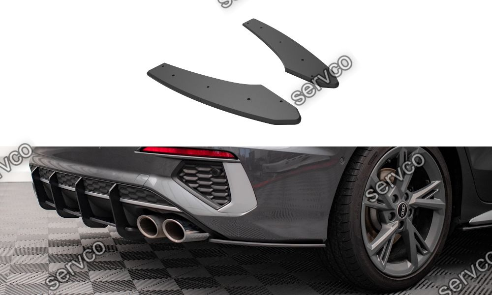 Prelungire splitter bara spate Audi S3 Sedan 8Y 2020- v16 - Maxton Design