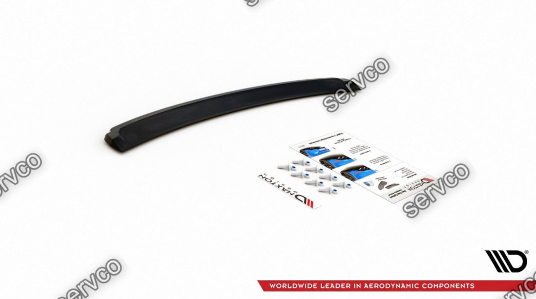 Prelungire splitter bara spate Audi S4 A4 S-Line B8 Sedan 2008-2011 v10 - Maxton Design