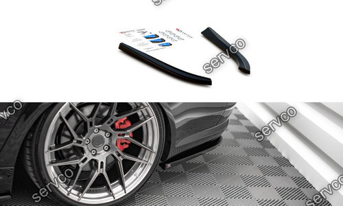 Prelungire splitter bara spate Audi S8 D3 2006-2010 v5 - Maxton Design