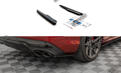 Prelungire splitter bara spate Audi SQ7 Q7 S-Line Mk2 (4M) Facelift 2019- v2 - Maxton Design