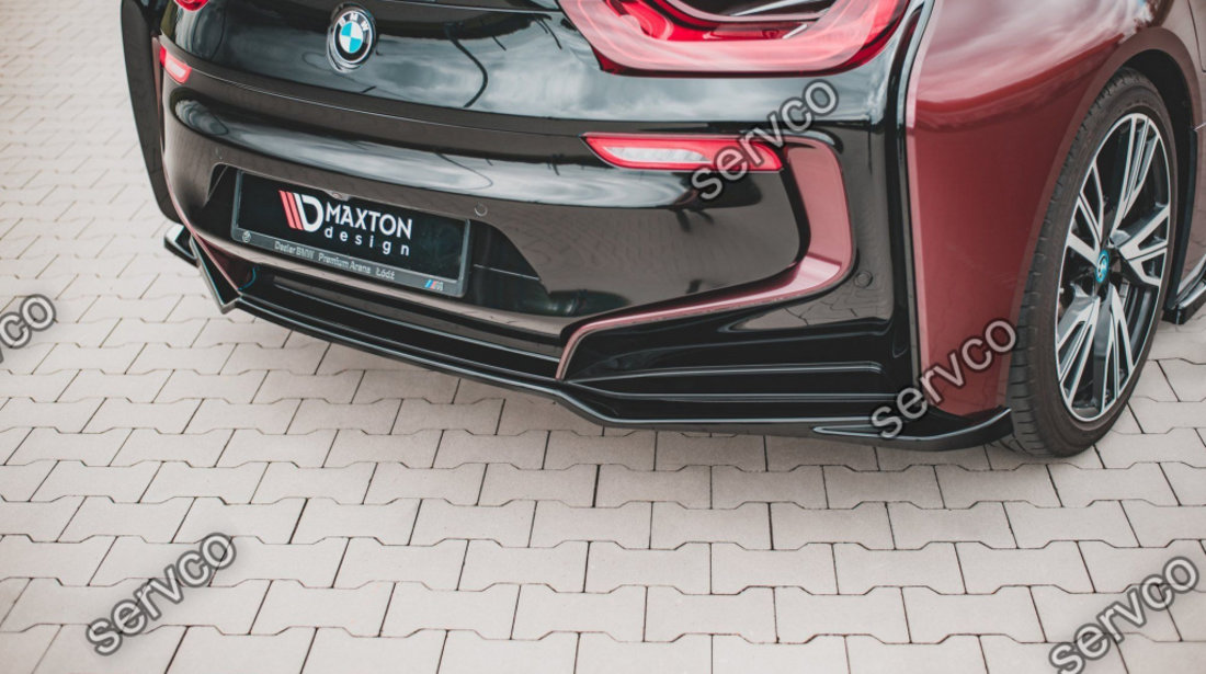 Prelungire splitter bara spate BMW i8 2014-2020 v1 - Maxton Design
