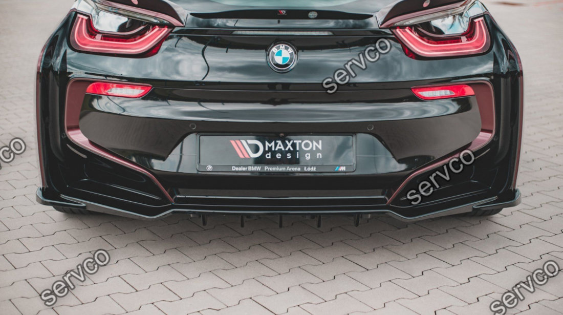 Prelungire splitter bara spate BMW i8 2014-2020 v2 - Maxton Design