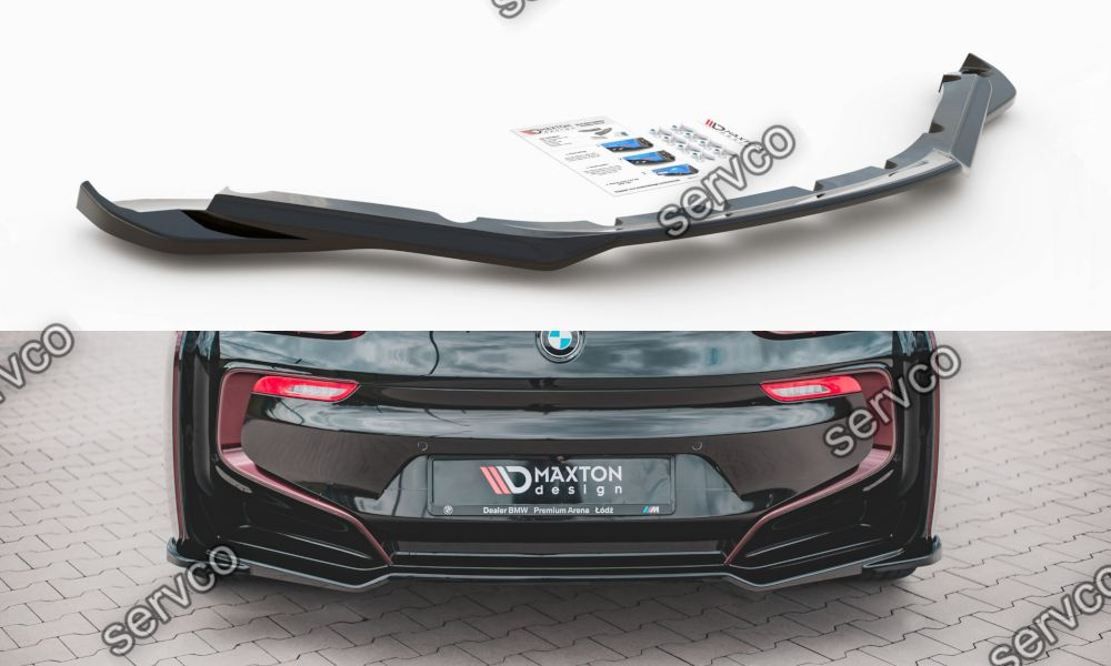 Prelungire splitter bara spate BMW i8 2014-2020 v1 - Maxton Design