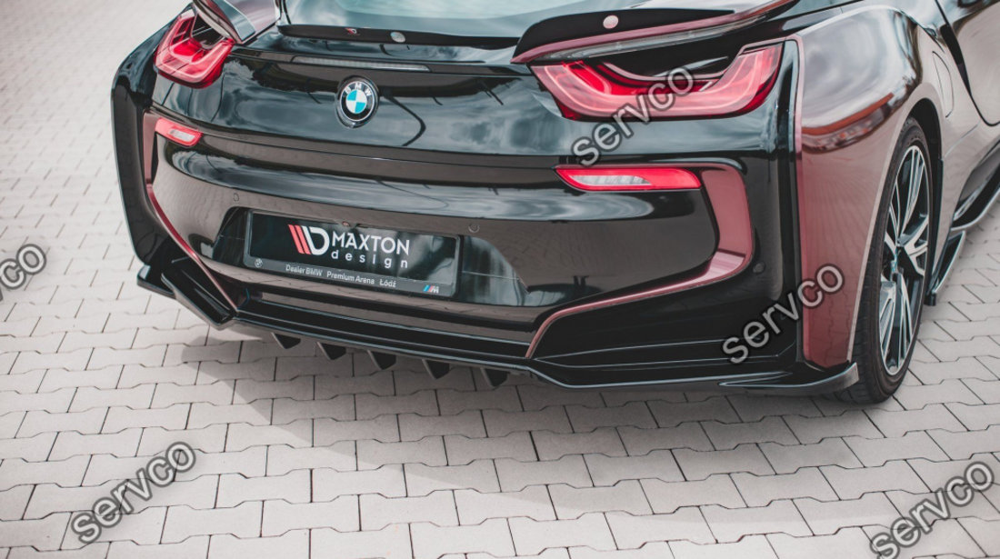 Prelungire splitter bara spate BMW i8 2014-2020 v2 - Maxton Design