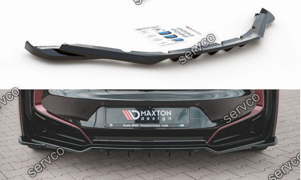 Prelungire splitter bara spate BMW i8 2014-2020 v2 - Maxton Design