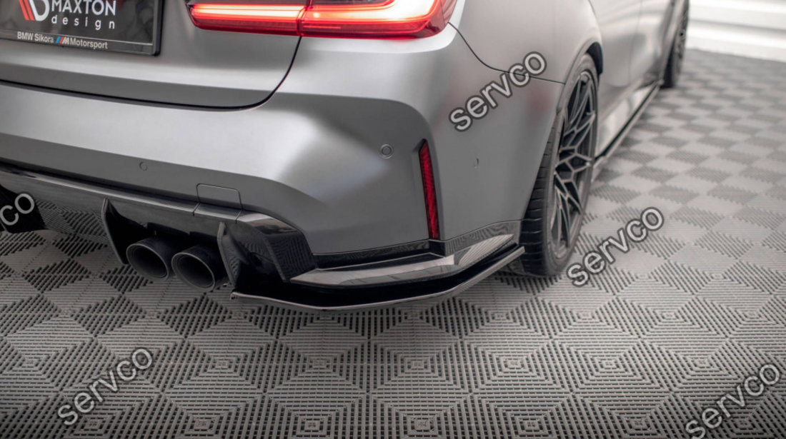 Prelungire splitter bara spate Bmw M3 G80 2021- v2 - Maxton Design