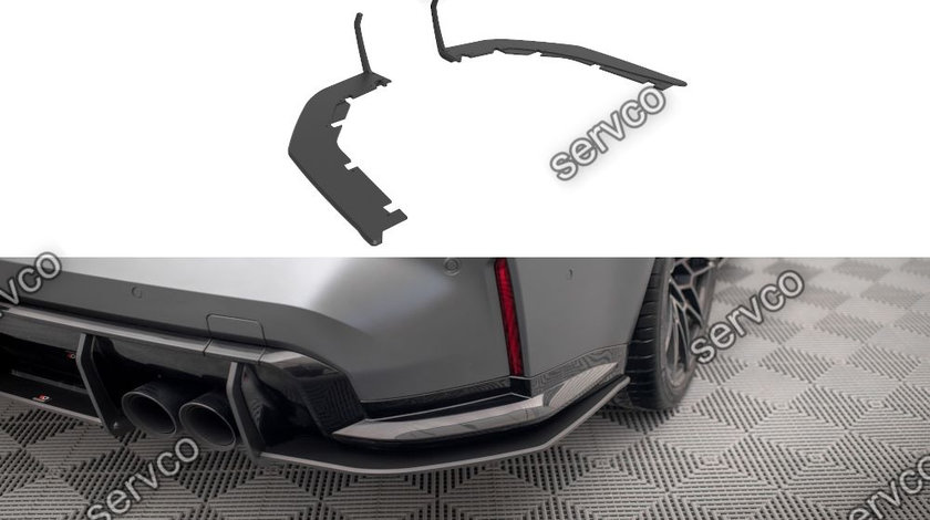 Prelungire splitter bara spate Bmw M3 G80 2021- v5 - Maxton Design