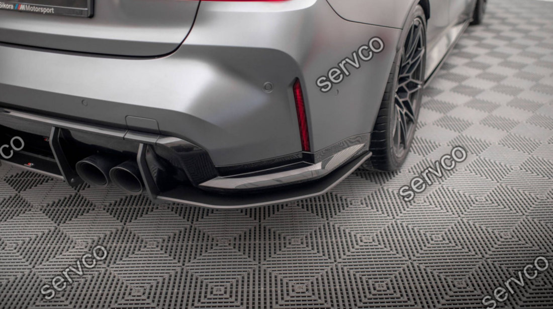 Prelungire splitter bara spate Bmw M3 G80 2021- v5 - Maxton Design