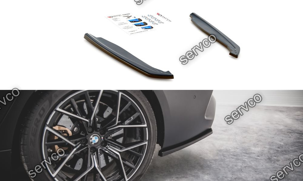 Prelungire splitter bara spate Bmw M8 Gran Coupe F93 2019- v2 - Maxton Design