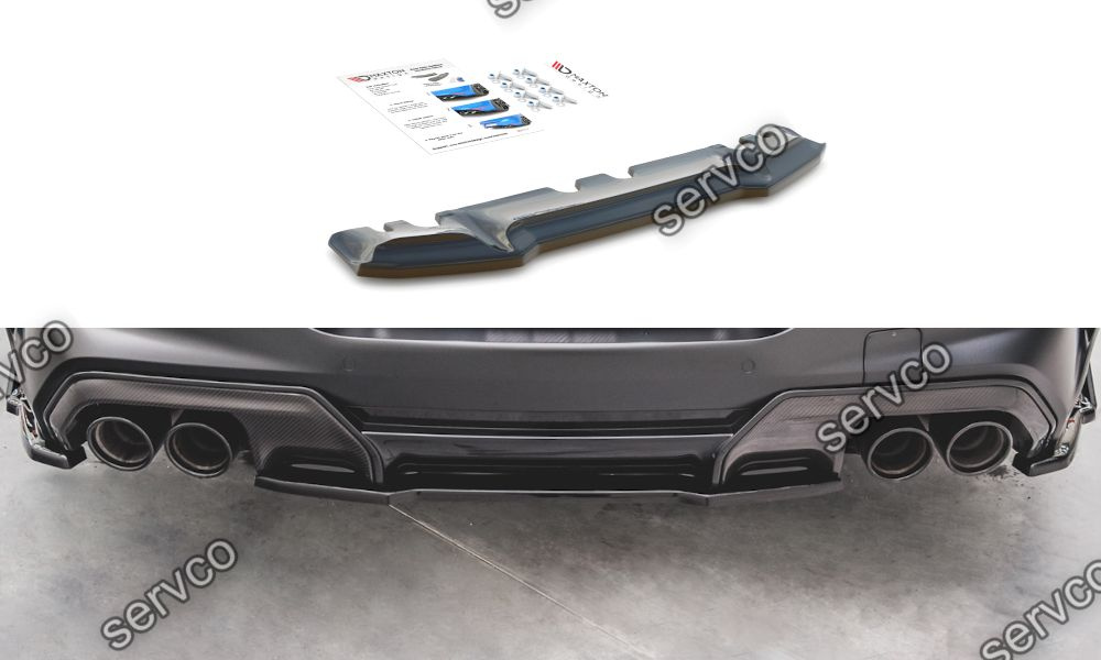 Prelungire splitter bara spate Bmw M8 Gran Coupe F93 2019- v3 - Maxton Design