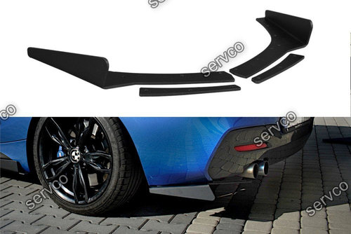 Prelungire splitter bara spate Bmw Seria 1 F20 F21 M-Power Facelift 2015- v11 - Maxton Design