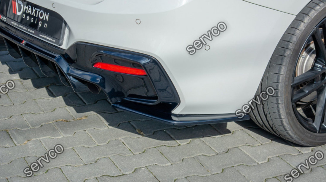 Prelungire splitter bara spate Bmw Seria 1 F20 Facelift M-Power 2015-2019 v9 - Maxton Design