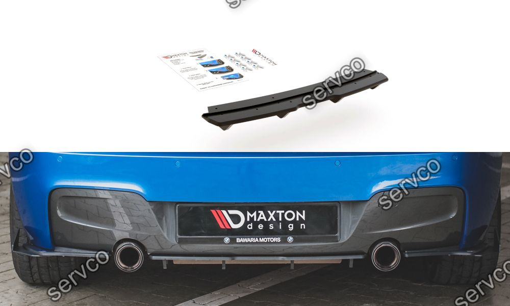Prelungire splitter bara spate Bmw Seria 1 F20 M135i 2011-2015 v14 - Maxton Design