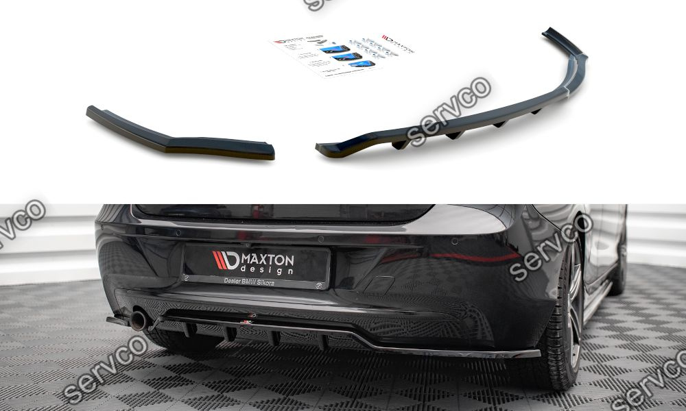 Prelungire splitter bara spate Bmw Seria 1 F20 2011-2015 v25 - Maxton Design