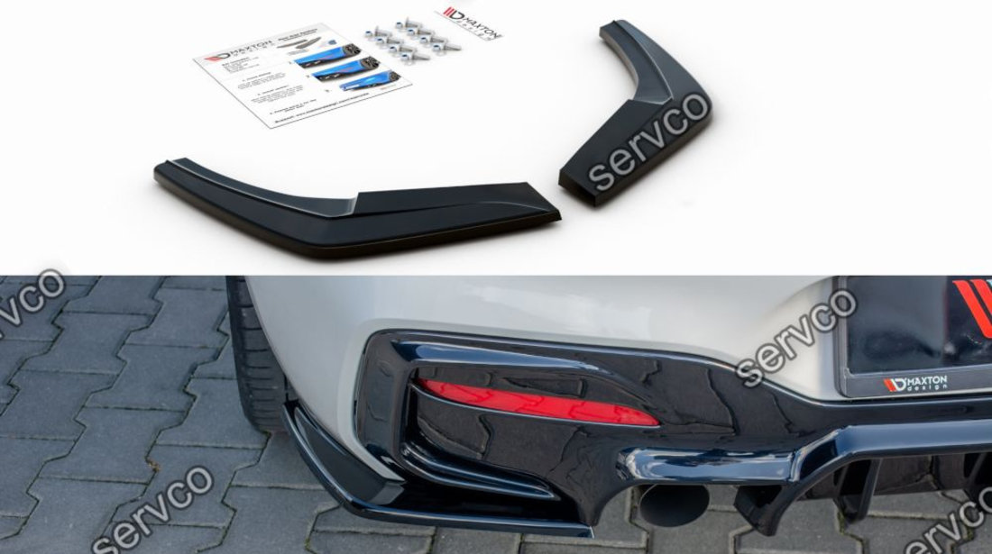 Prelungire splitter bara spate Bmw Seria 1 F20 Facelift M-Power 2015-2019 v9 - Maxton Design