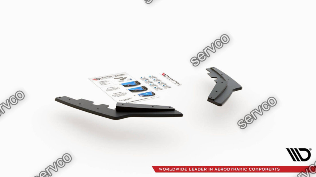 Prelungire splitter bara spate Bmw Seria 1 F20 M135i 2011-2015 v15 - Maxton Design