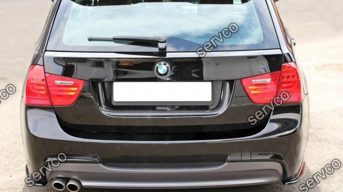 Prelungire splitter bara spate Bmw Seria 3 E91 M-Pachet Facelift 2008-2011 v2 - Maxton Design