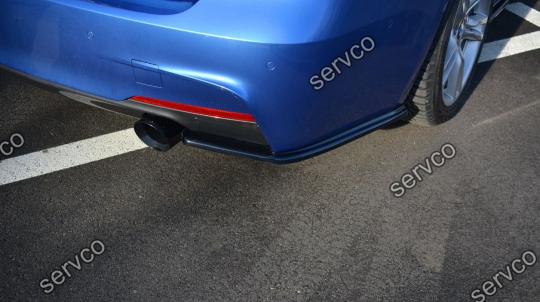 Prelungire splitter bara spate Bmw Seria 3 F30 Phase-II Sedan M-Sport 2015-2018 v2 - Maxton Design
