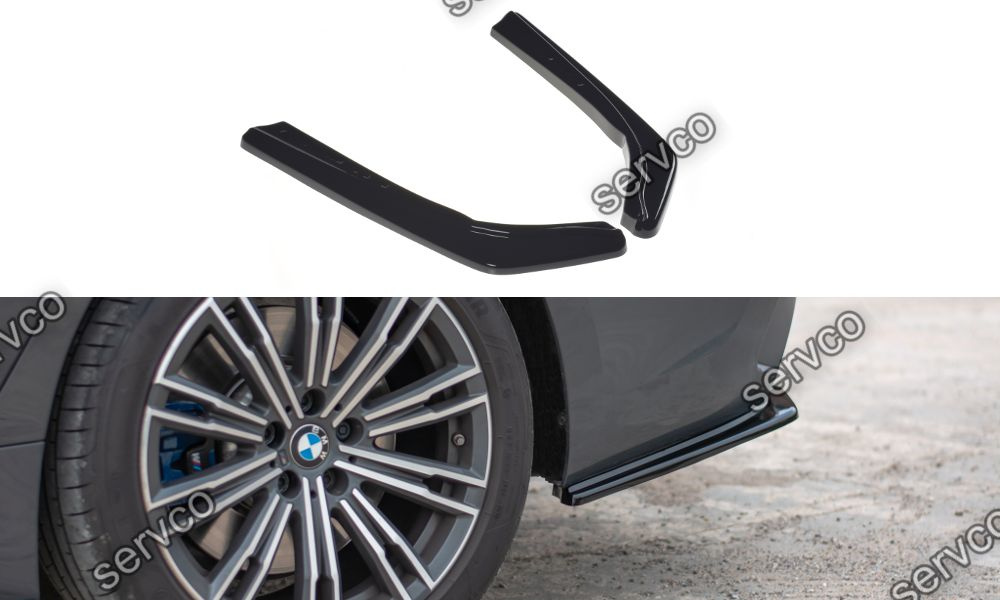 Prelungire splitter bara spate Bmw Seria 3 G20 M-Pack 2019- v1 - Maxton Design