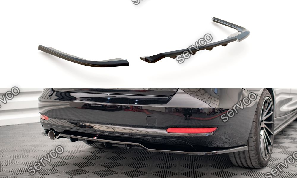 Prelungire splitter bara spate Bmw Seria 3 GT F34 2013-2016 v1 - Maxton Design