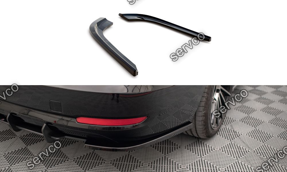 Prelungire splitter bara spate Bmw Seria 3 GT F34 2013-2016 v2 - Maxton Design