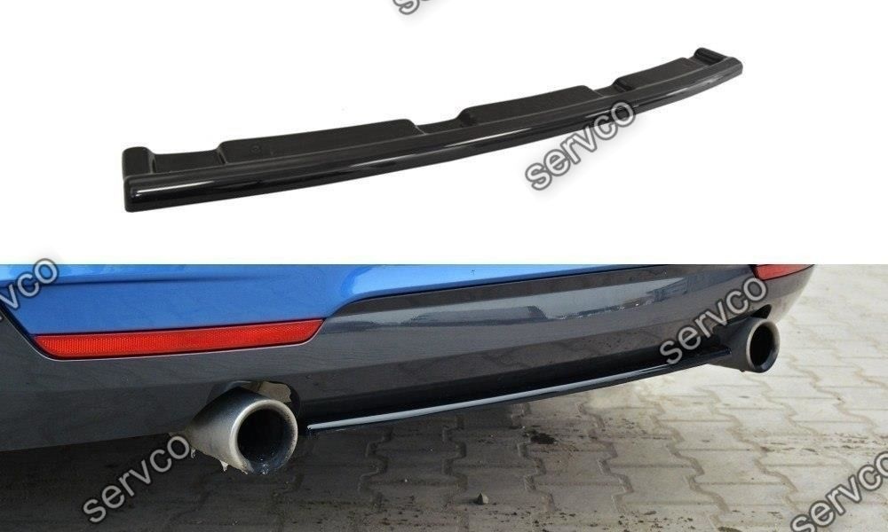 Prelungire splitter bara spate Bmw Seria 4 F32 M-Pachet 2013-2016 v3 - Maxton Design
