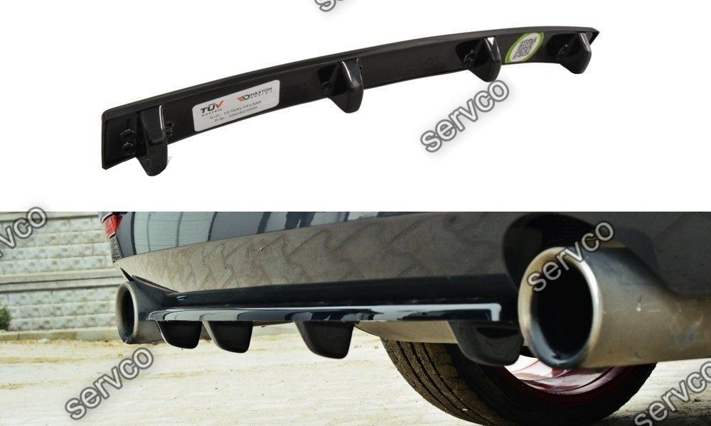 Prelungire splitter bara spate Bmw Seria 4 F32 M-Pachet 2013-2016 v4 - Maxton Design