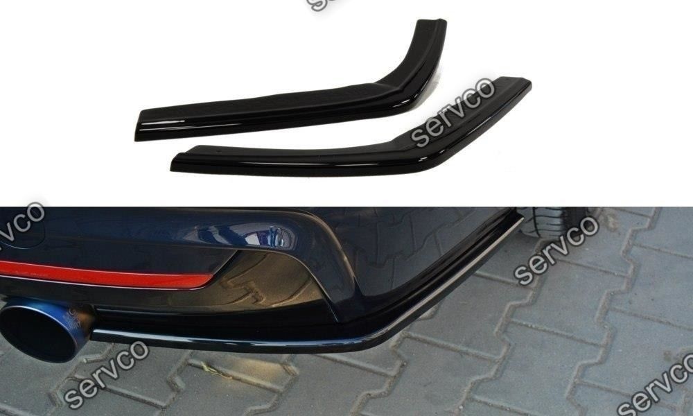 Prelungire splitter bara spate Bmw Seria 4 F32 M-Pachet 2013-2016 v1 - Maxton Design