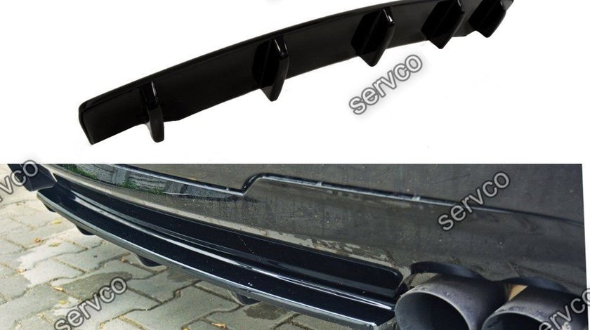 Prelungire splitter bara spate Bmw Seria 5 F10 F11 M-Pachet 2011-2014 v4 - Maxton Design