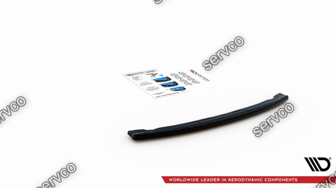 Prelungire splitter bara spate BMW Seria 5 G30 Facelift M-Pack 2020- v3 - Maxton Design