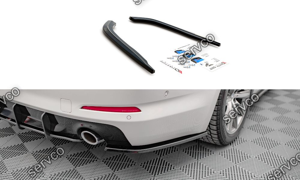 Prelungire splitter bara spate Bmw Seria 5 G30 2017-2020 v6 - Maxton Design