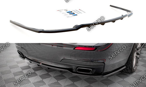 Prelungire splitter bara spate Bmw Seria 7 F01 M-Pack 2008-2013 v1 - Maxton Design