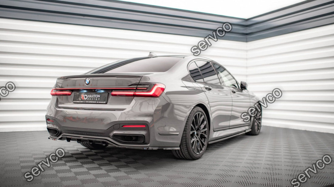 Prelungire splitter bara spate Bmw Seria 7 G11 M-Pack Facelift 2019- v3 - Maxton Design