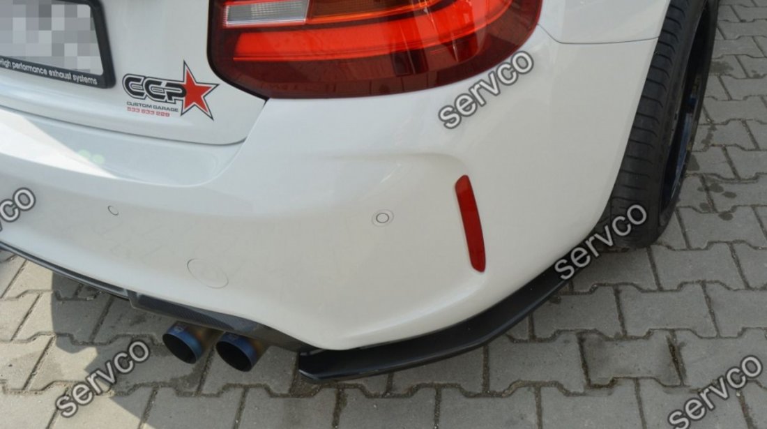 Prelungire splitter bara spate Bmw Seria M2 F87 Coupe 2016- v1 - Maxton Design