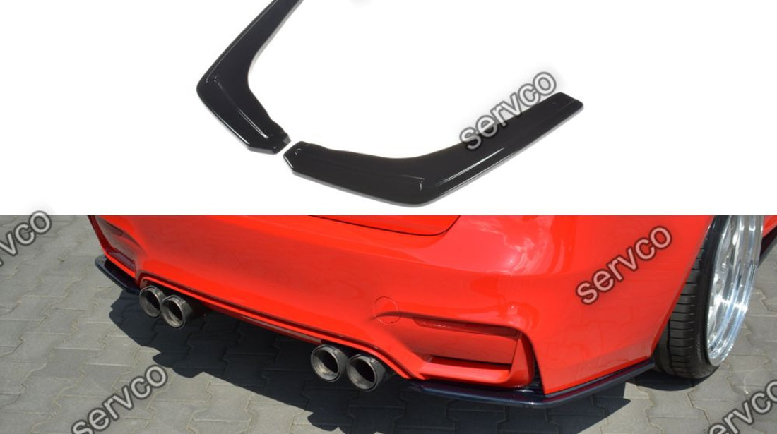 Prelungire splitter bara spate Bmw Seria M3 F80 2014-2018 v1 - Maxton Design