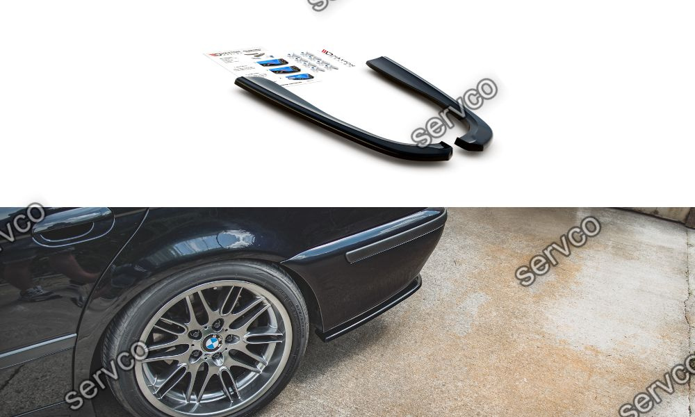 Prelungire splitter bara spate BMW Seria M5 E39 1998-2003 v2 - Maxton Design